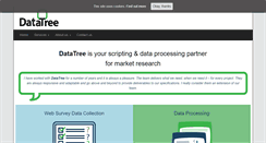 Desktop Screenshot of datatree.co.uk