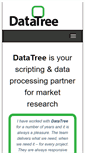 Mobile Screenshot of datatree.co.uk